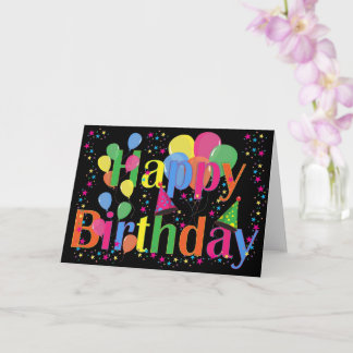 Bold Birthday Card