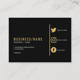 Social Media Icons Business Cards Business Card Printing Zazzle