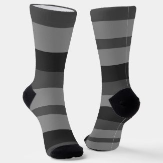 bold black and gray stripes