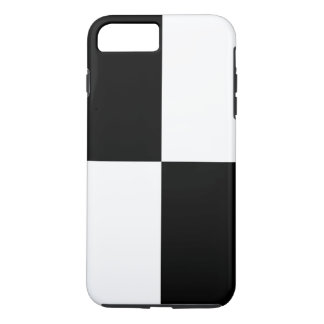 Bold Black and White Rectangles iPhone 8 Plus Case