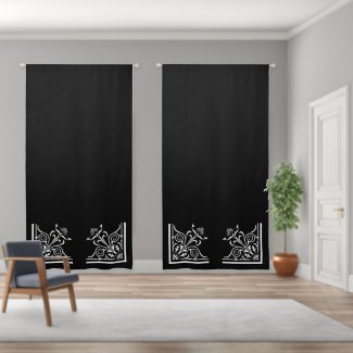 Bold Black and White Vintage 