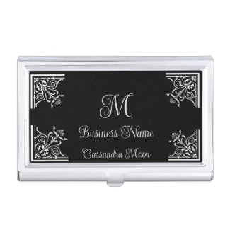 Bold Black and White Vintage Personalized
