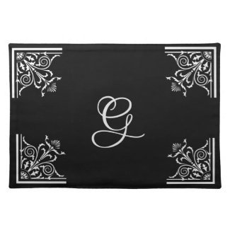 Bold Black and White Vintage Personalized