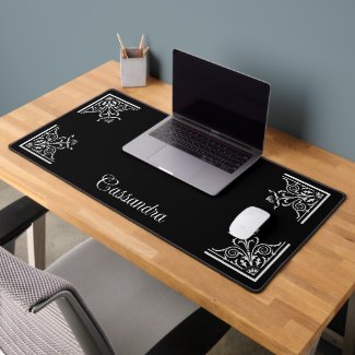 Bold Black and White Vintage Personalized