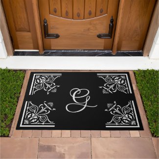 Bold Black and White Vintage Personalized