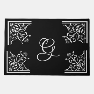 Bold Black and White Vintage Personalized