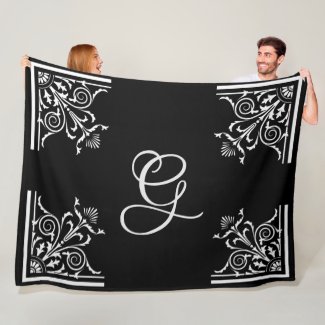 Bold Black and White Vintage Personalized