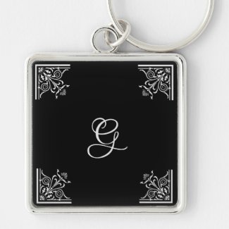Bold Black and White Vintage Personalized 