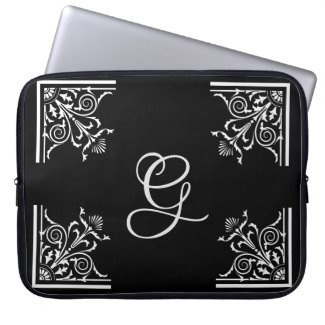 Bold Black and White Vintage Personalized 
