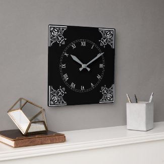Bold Black and White Vintage Personalized 