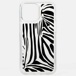 Bold Black and White Zebra Print Pattern Speck iPhone 12 Pro Max Case