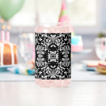 Bold Black Botanical Design: Striking Nature