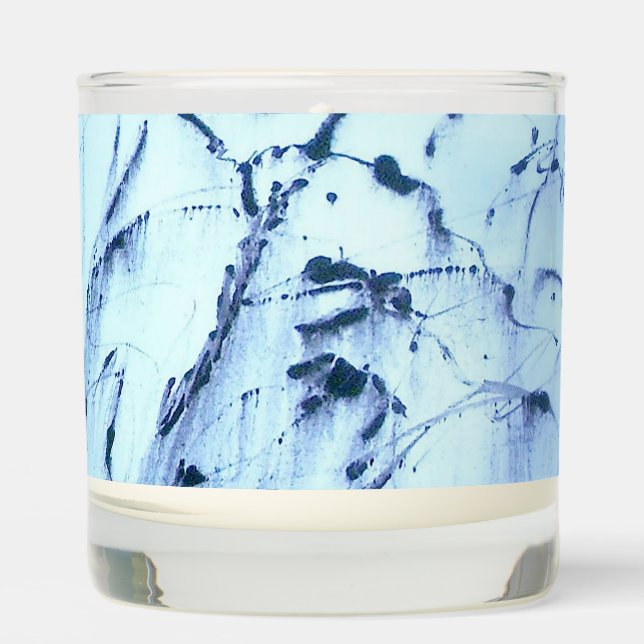 Bold Black Dots Scented Candle (Front)