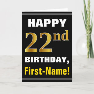 happy 22nd birthday cards
