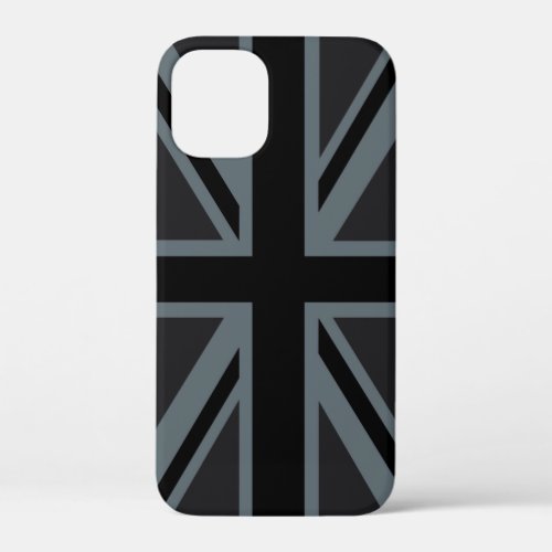 Bold Black Union Jack iPhone 12 Mini Case