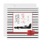 Bold Black & White THANK YOU FOR COMING! Gift Tag