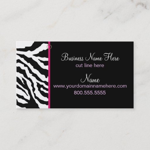 Customizable Business Card Template **Bold