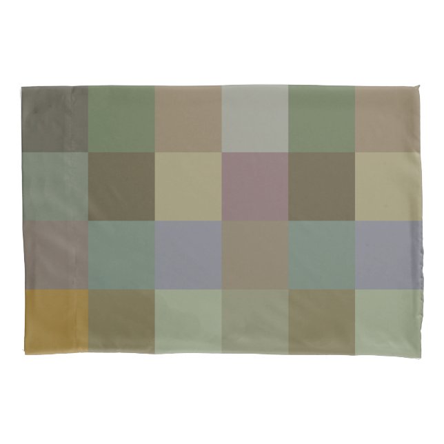 Bold Blocks & Stripes 1 Pillowcase (Front)