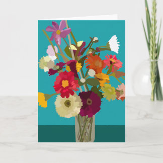 Bold Bloom Greeting Card