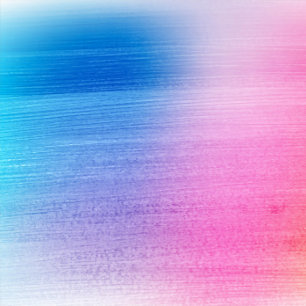 Bold Blue-Pink Artistic Wash Wrapping Paper Sheets