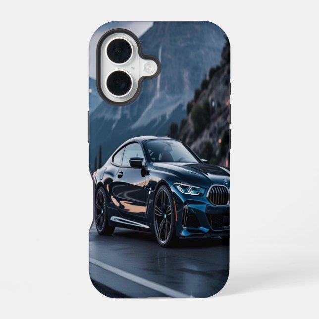 Bold BMW Dream Car Design – Sleek Luxury for Auto  iPhone Case (Back)