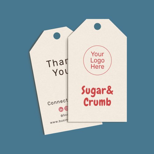 Bold Brand-Ready Bakery Hang Tag