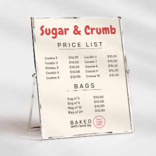 Bold Brand-Ready Bakery Menu Flyer