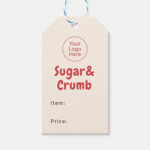 Bold Brand-Ready Bakery Price Tag