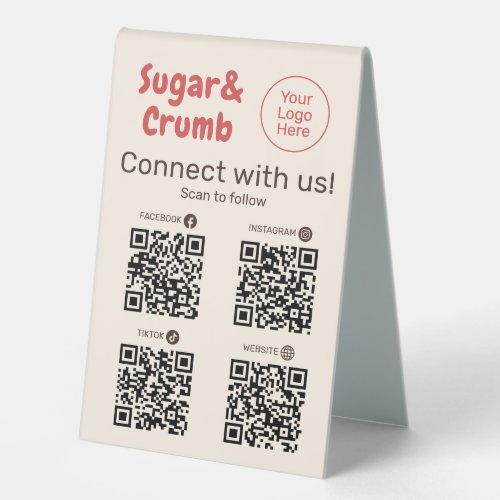 Bold Brand-Ready Bakery Social Media Sign