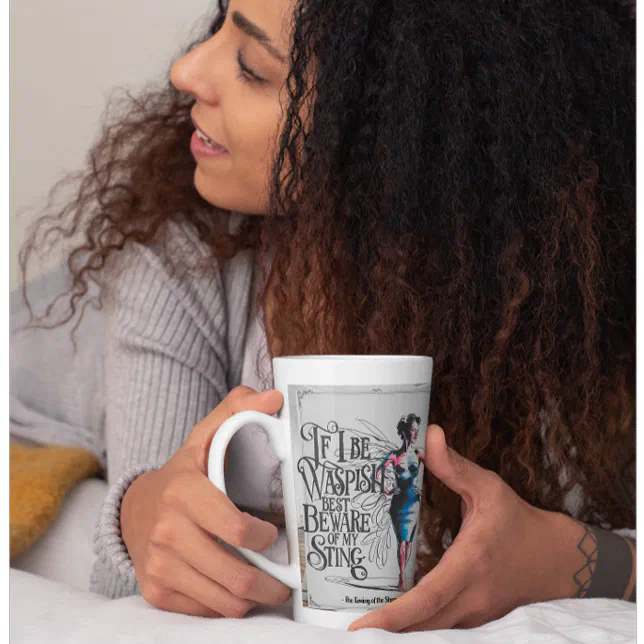 Bold, Brave, and Brilliant - Elegant Coffee Latte Mug