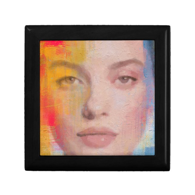 Bold Brushstroke Beauty Art Gift Box (Front)