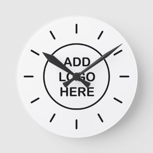 Bold Budget Office Logo Wall Clocks