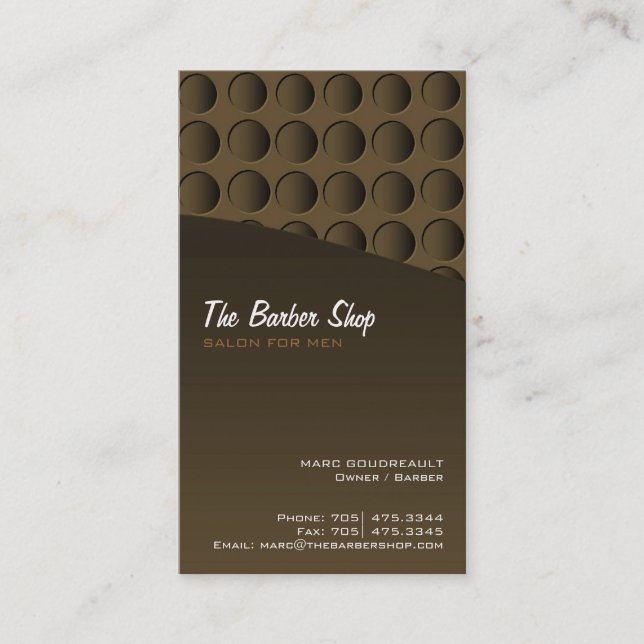 Bold Business Card (Front)