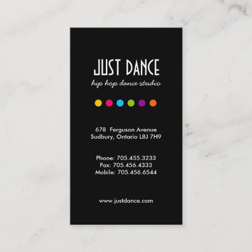 Customizable Bold  Business Card