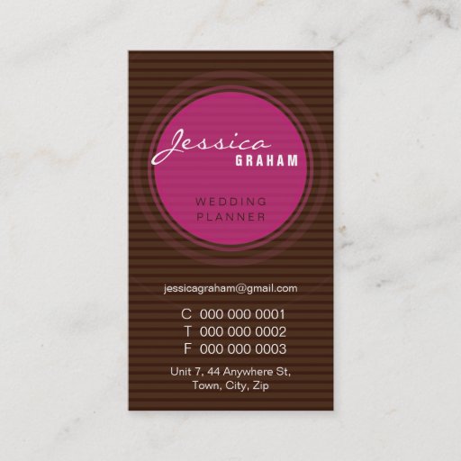 Customizable BOLD BUSINESS CARD :: radiate 1P