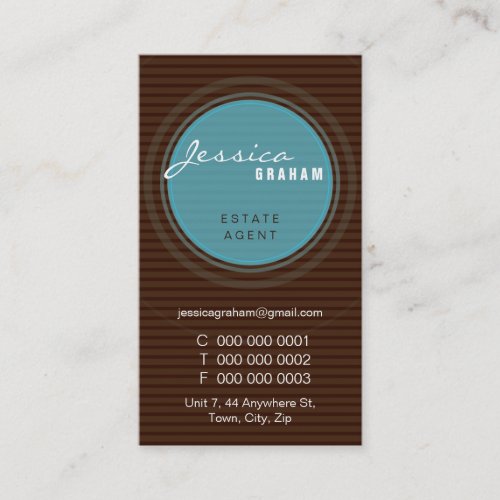 BOLD BUSINESS CARD :: radiate 4P