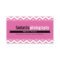 BOLD BUSINESS CARD :: simple modern chevron 10