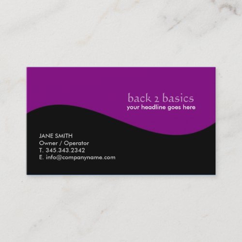 Bold Business Cards