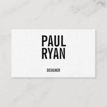 Bold Business Cards by maison13 at Zazzle