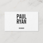 Bold Business Cards at Zazzle