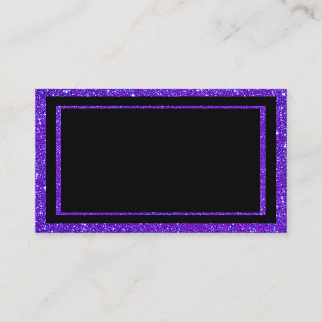 Bold Business Cards Purple 18d (Front)