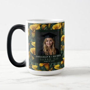 Bold Calla Lilies Floral Son Graduation Gift Color Morph Mug