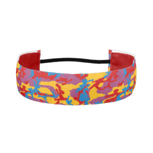 Bold Camo Pattern Athletic Headband