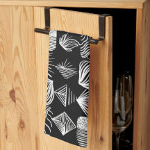 Bold Caribbean Tribal Mudcloth – Black & White,