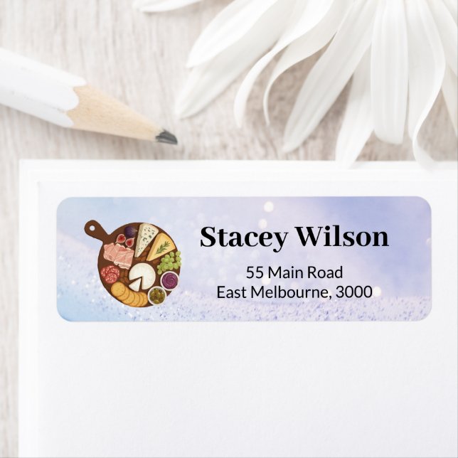 Bold Catering Return Address Label (Insitu)