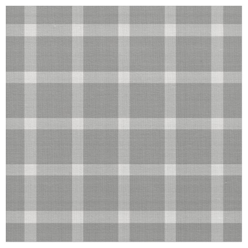 Bold Charcoal & White Checks Fabric