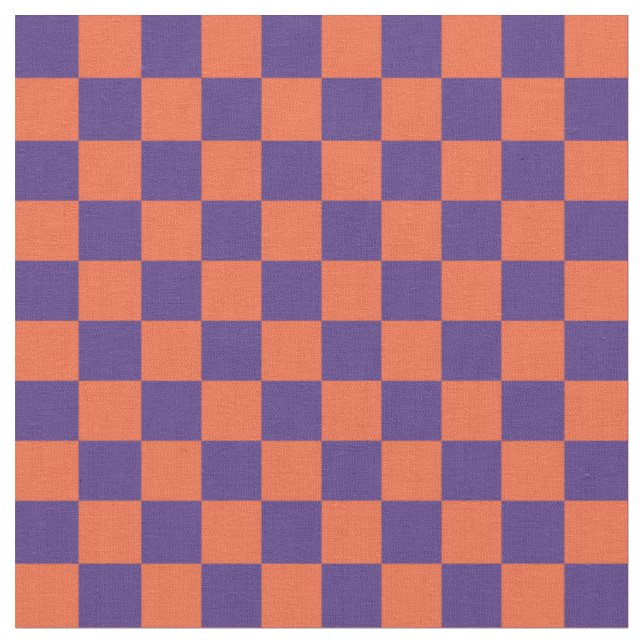 Bold Checkerboard Fabric (Close Up)