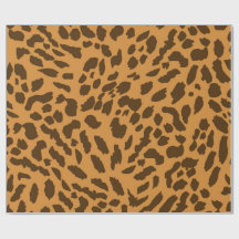 Bold Cheetah Print Wrapping Paper