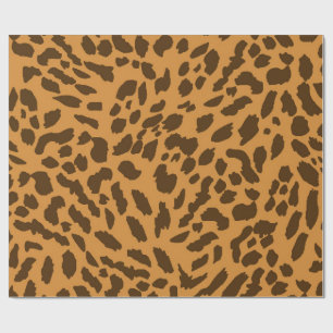 Bold Cheetah Print Wrapping Paper 