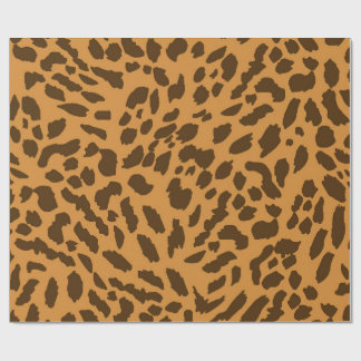 Bold Cheetah Print Wrapping Paper